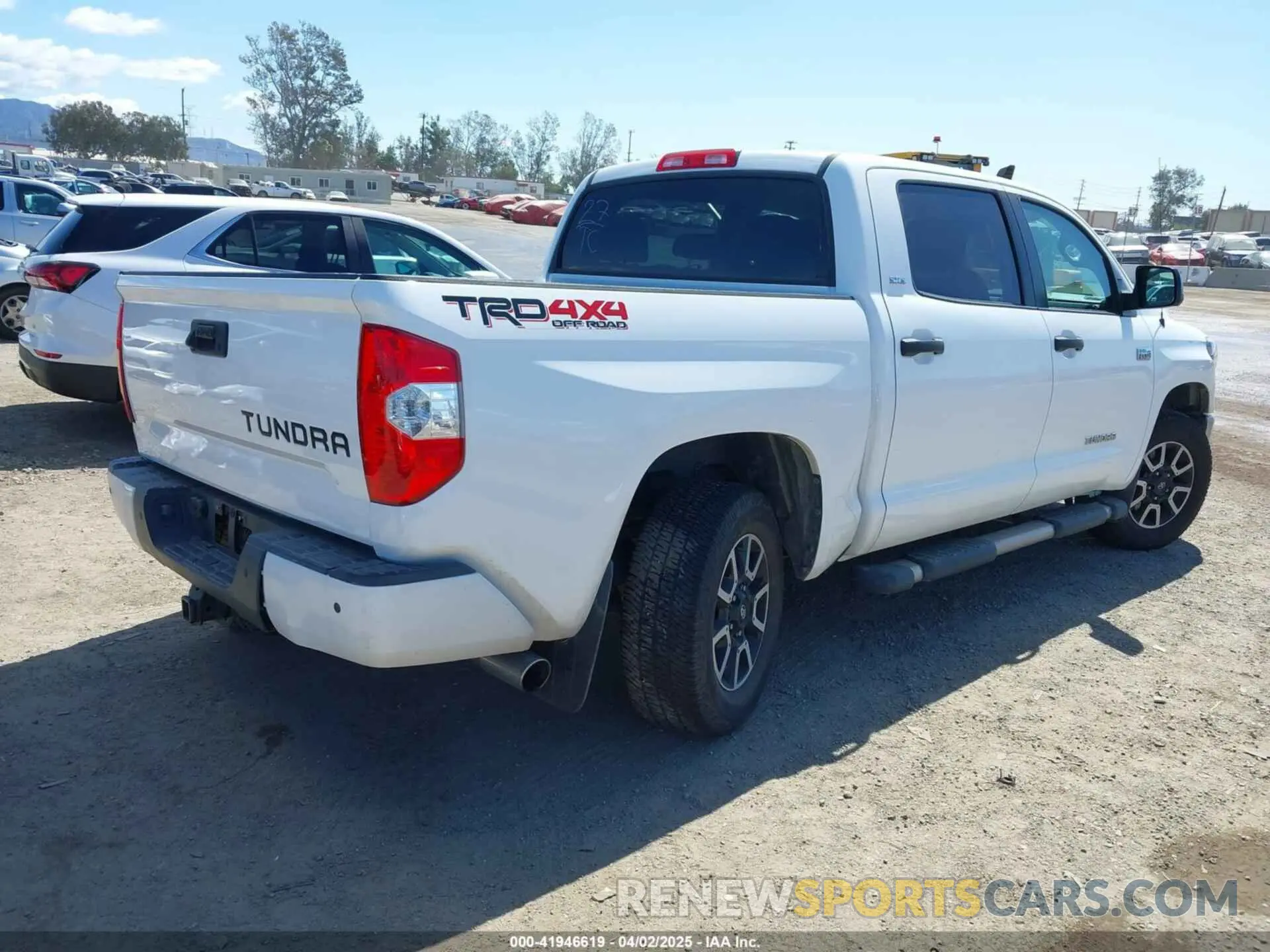 4 Photograph of a damaged car 5TFDY5F19KX839419 TOYOTA TUNDRA 2019