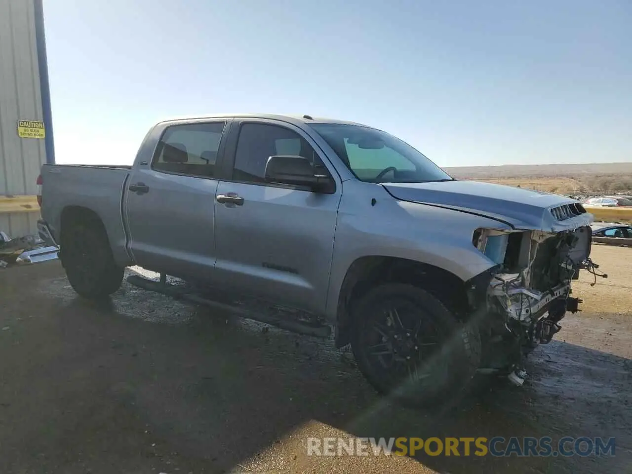 4 Photograph of a damaged car 5TFEM5F13KX142067 TOYOTA TUNDRA 2019