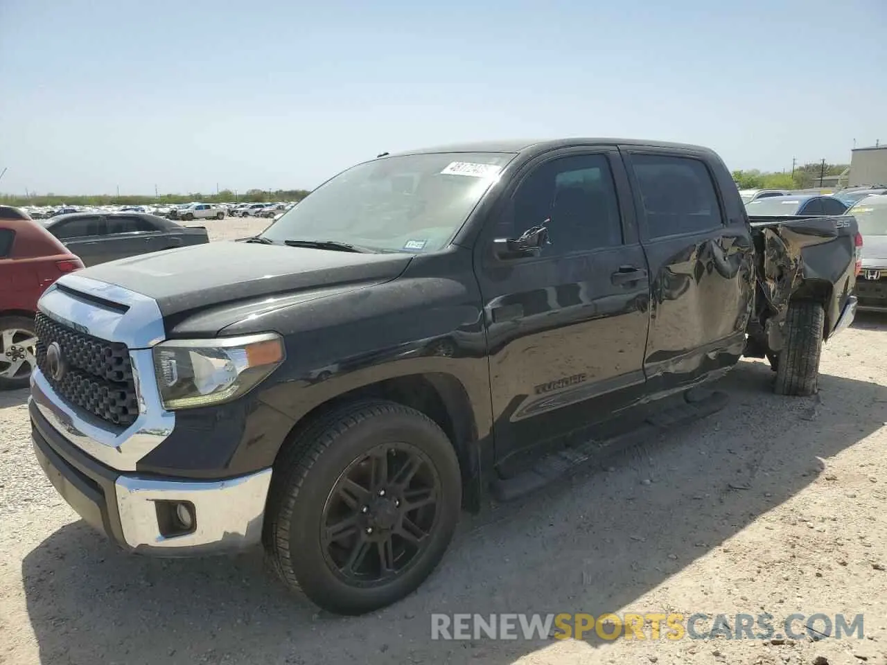 1 Фотография поврежденного автомобиля 5TFEY5F10KX250571 TOYOTA TUNDRA 2019