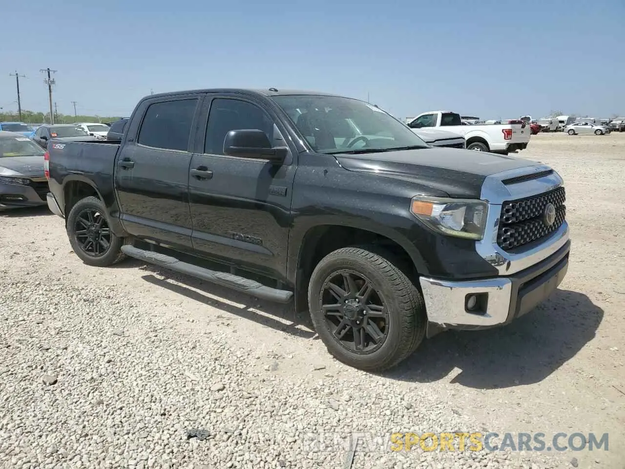 4 Фотография поврежденного автомобиля 5TFEY5F10KX250571 TOYOTA TUNDRA 2019