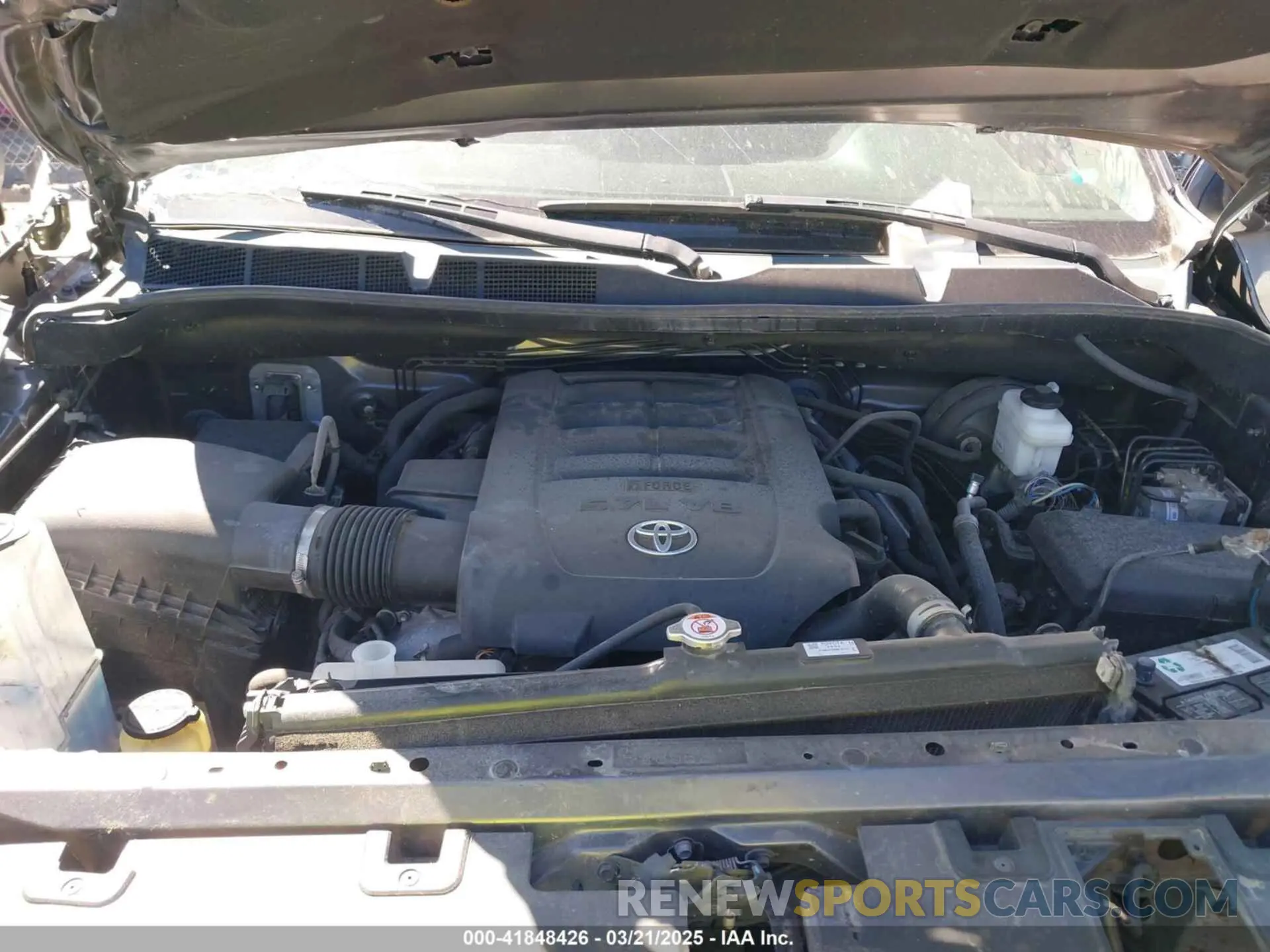 10 Photograph of a damaged car 5TFEY5F12KX244156 TOYOTA TUNDRA 2019