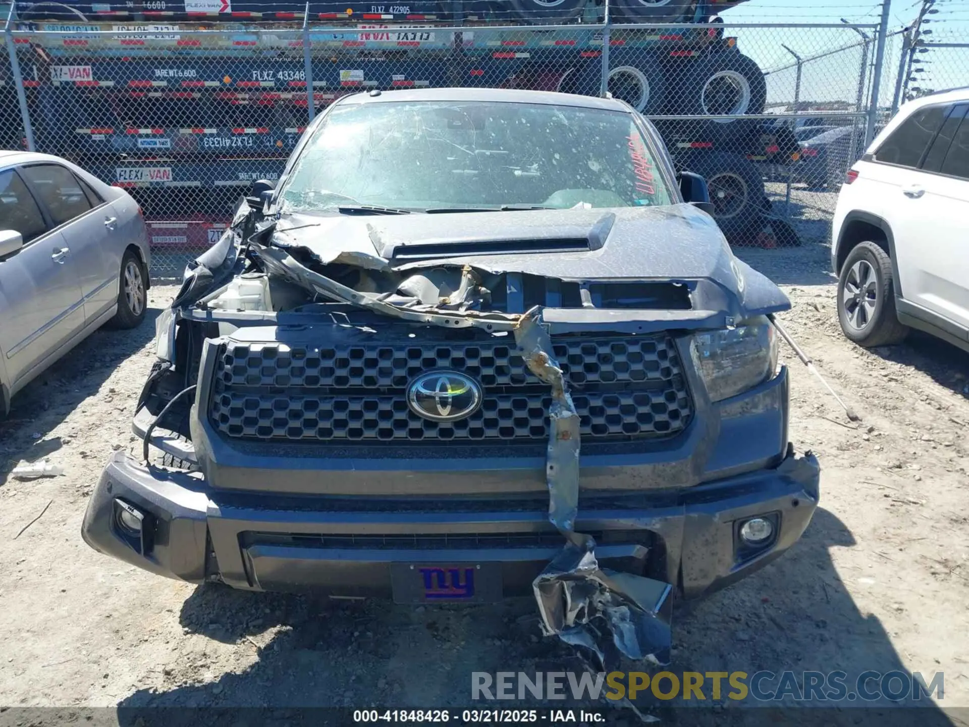 11 Photograph of a damaged car 5TFEY5F12KX244156 TOYOTA TUNDRA 2019