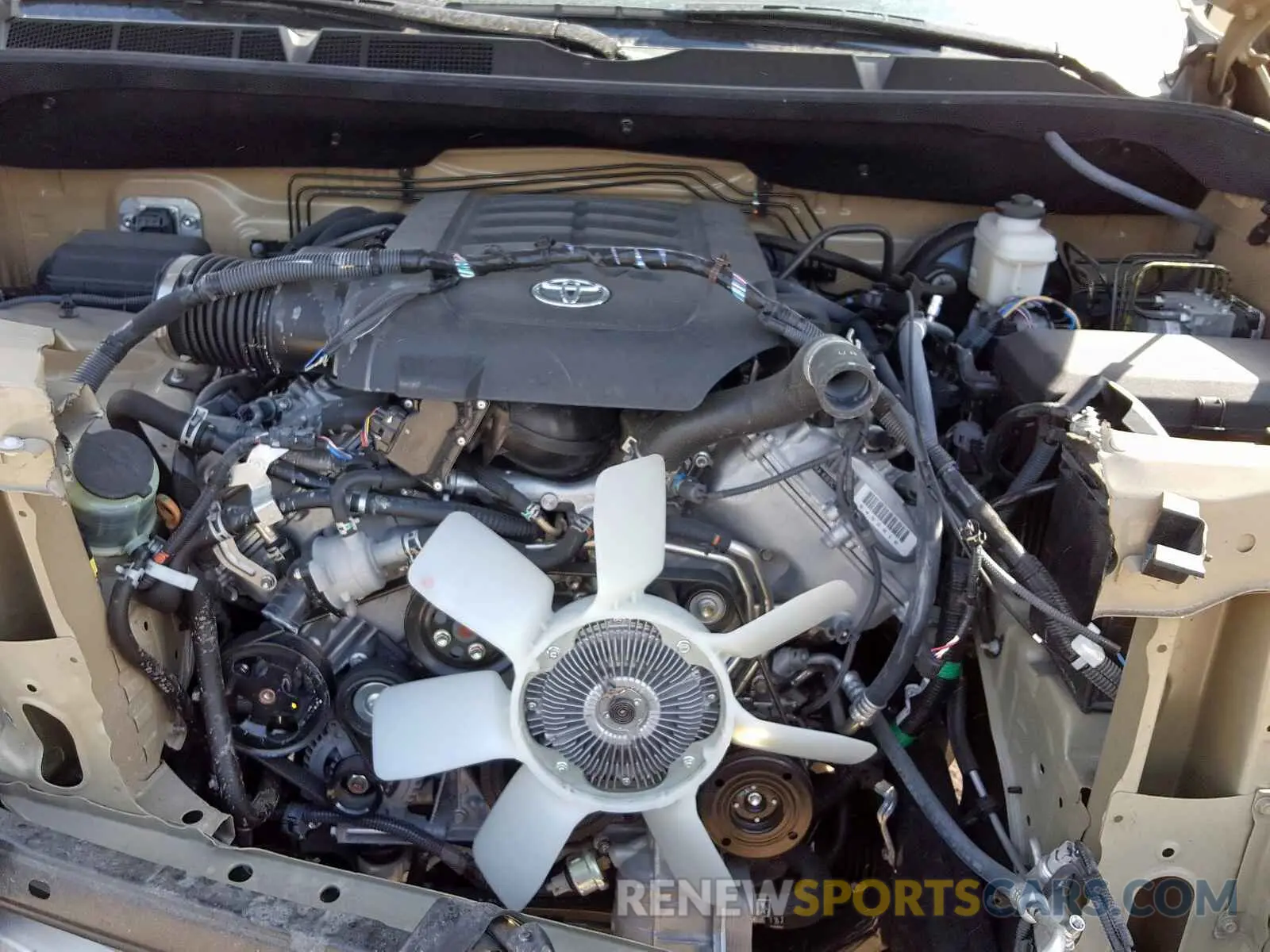 7 Photograph of a damaged car 5TFEY5F18KX248566 TOYOTA TUNDRA 2019