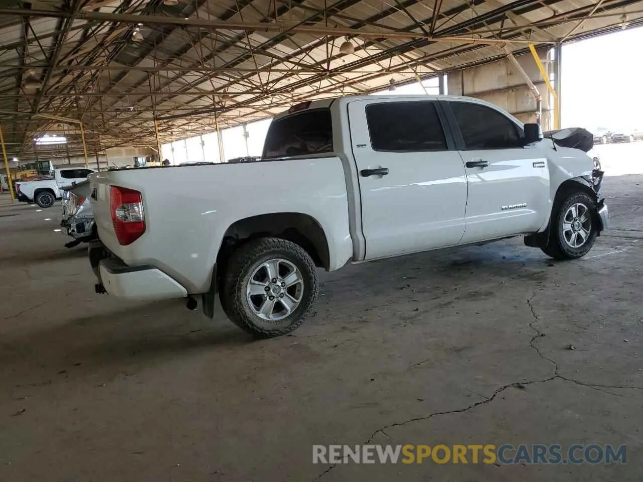 3 Фотография поврежденного автомобиля 5TFEY5F1XKX254594 TOYOTA TUNDRA 2019