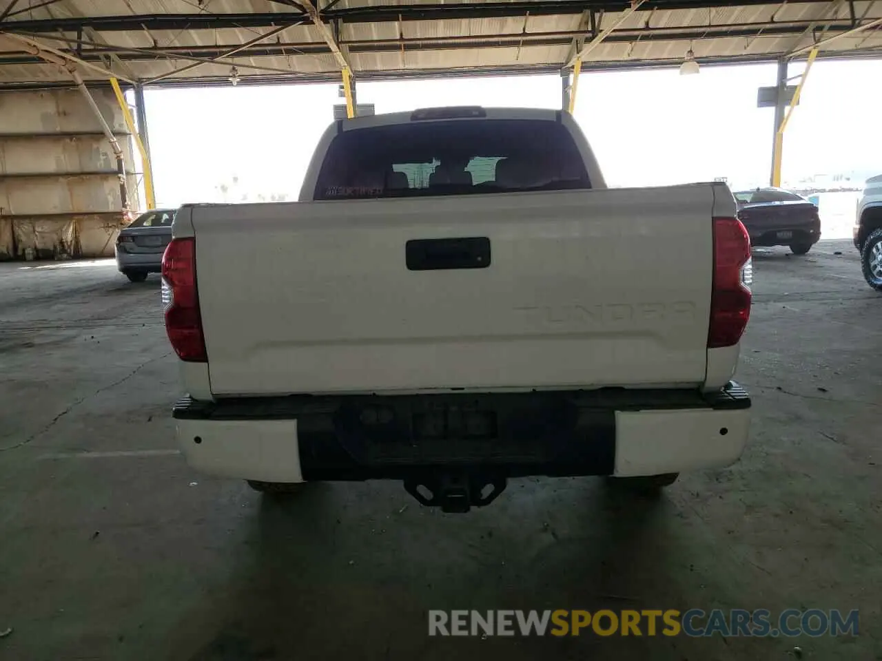 6 Фотография поврежденного автомобиля 5TFEY5F1XKX254594 TOYOTA TUNDRA 2019