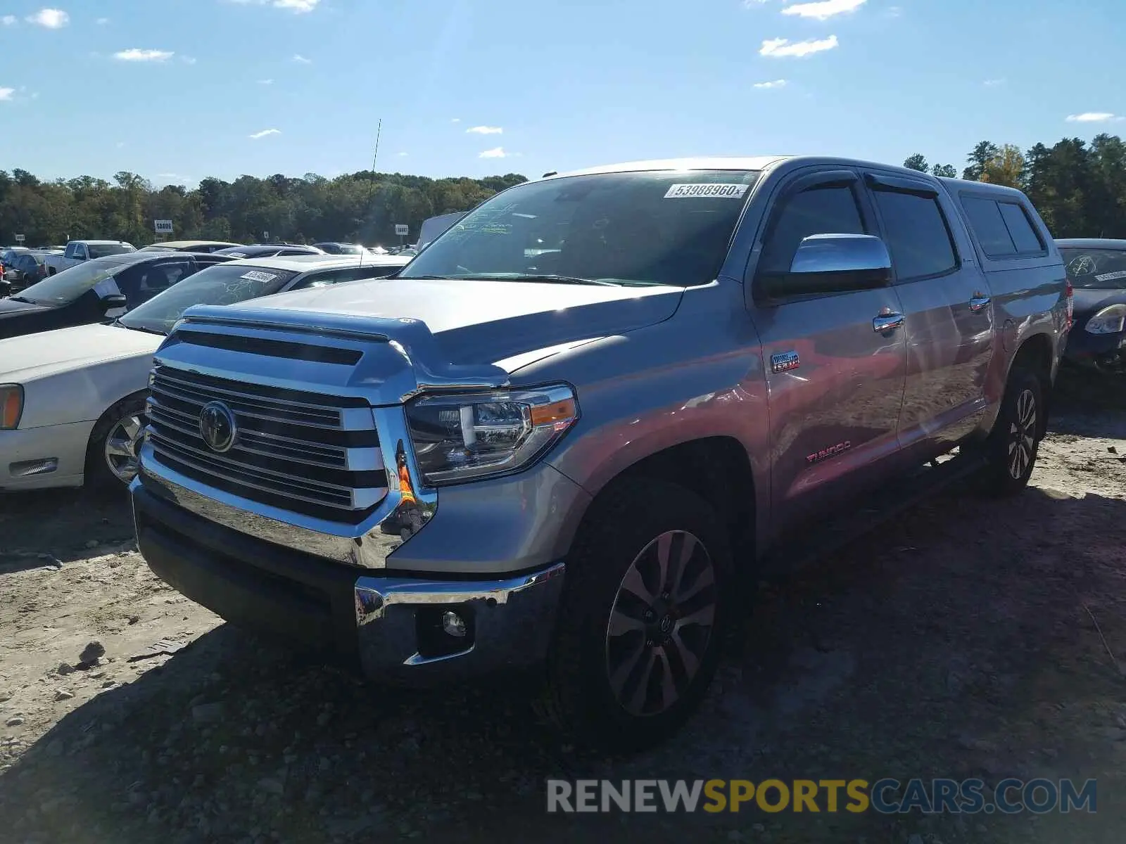 2 Photograph of a damaged car 5TFFY5F16KX249736 TOYOTA TUNDRA 2019