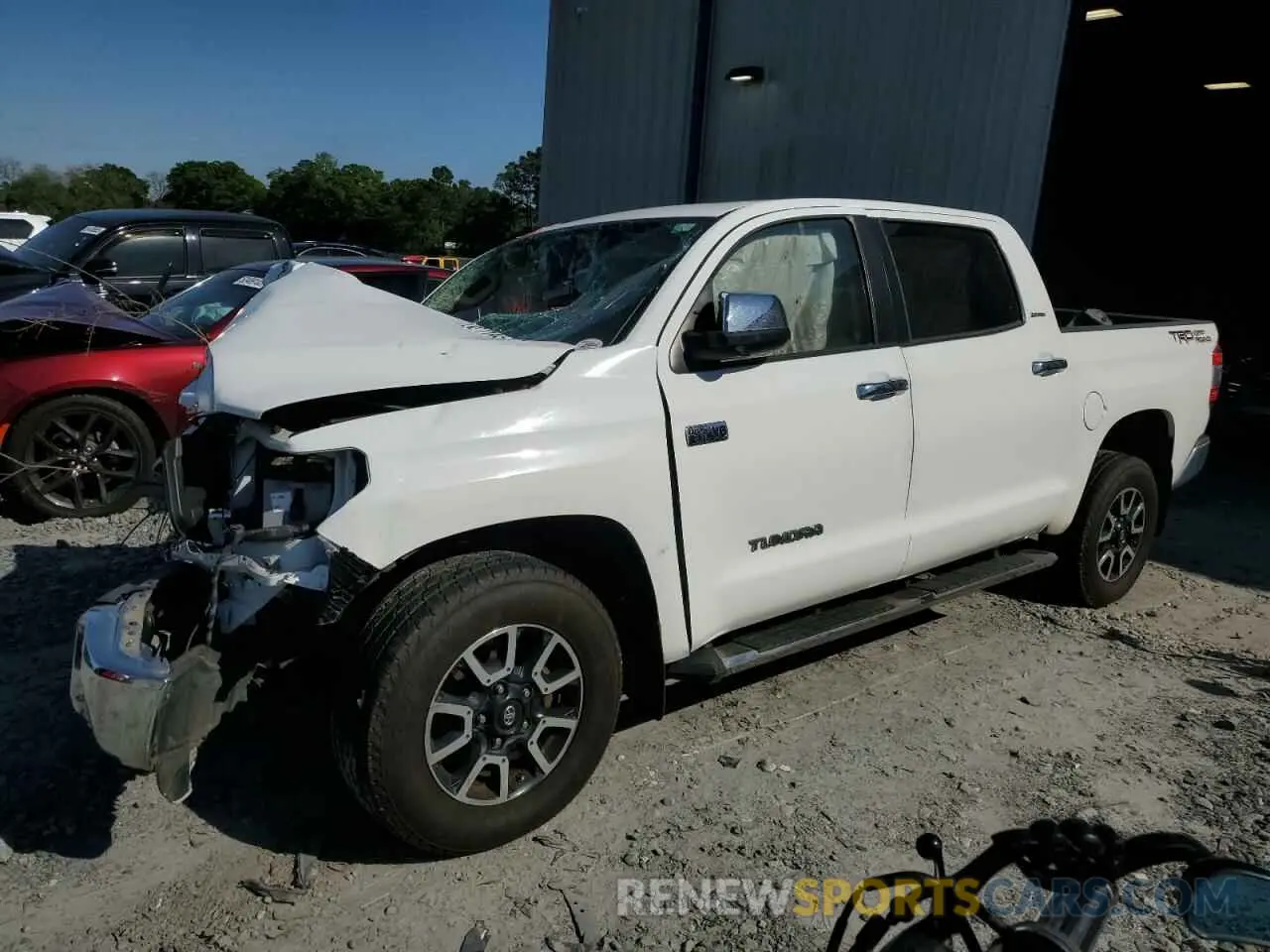 1 Фотография поврежденного автомобиля 5TFFY5F18KX251651 TOYOTA TUNDRA 2019