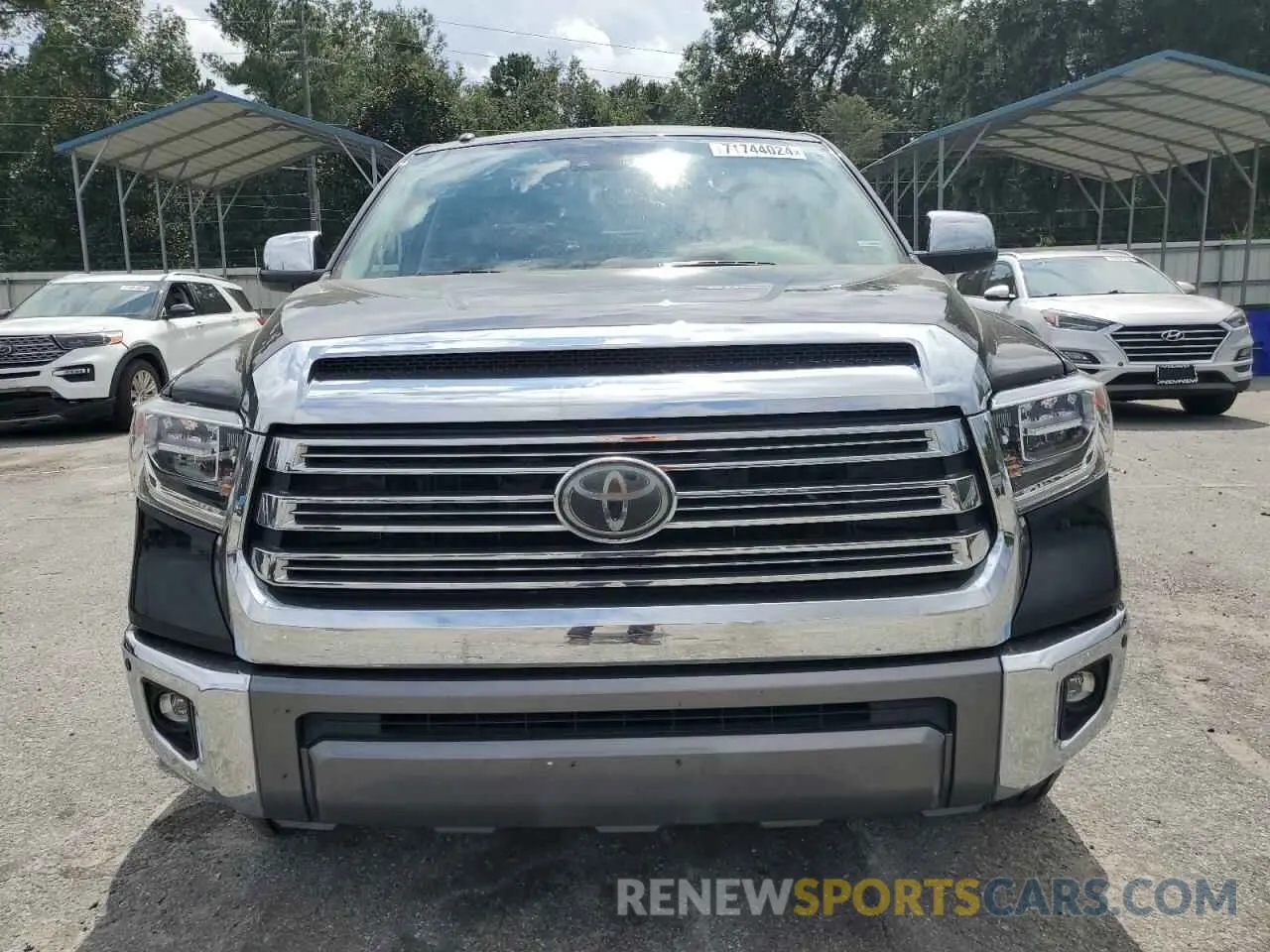 5 Фотография поврежденного автомобиля 5TFGY5F15KX245035 TOYOTA TUNDRA 2019
