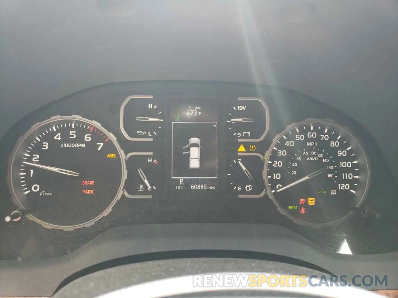 9 Фотография поврежденного автомобиля 5TFGY5F15KX245035 TOYOTA TUNDRA 2019