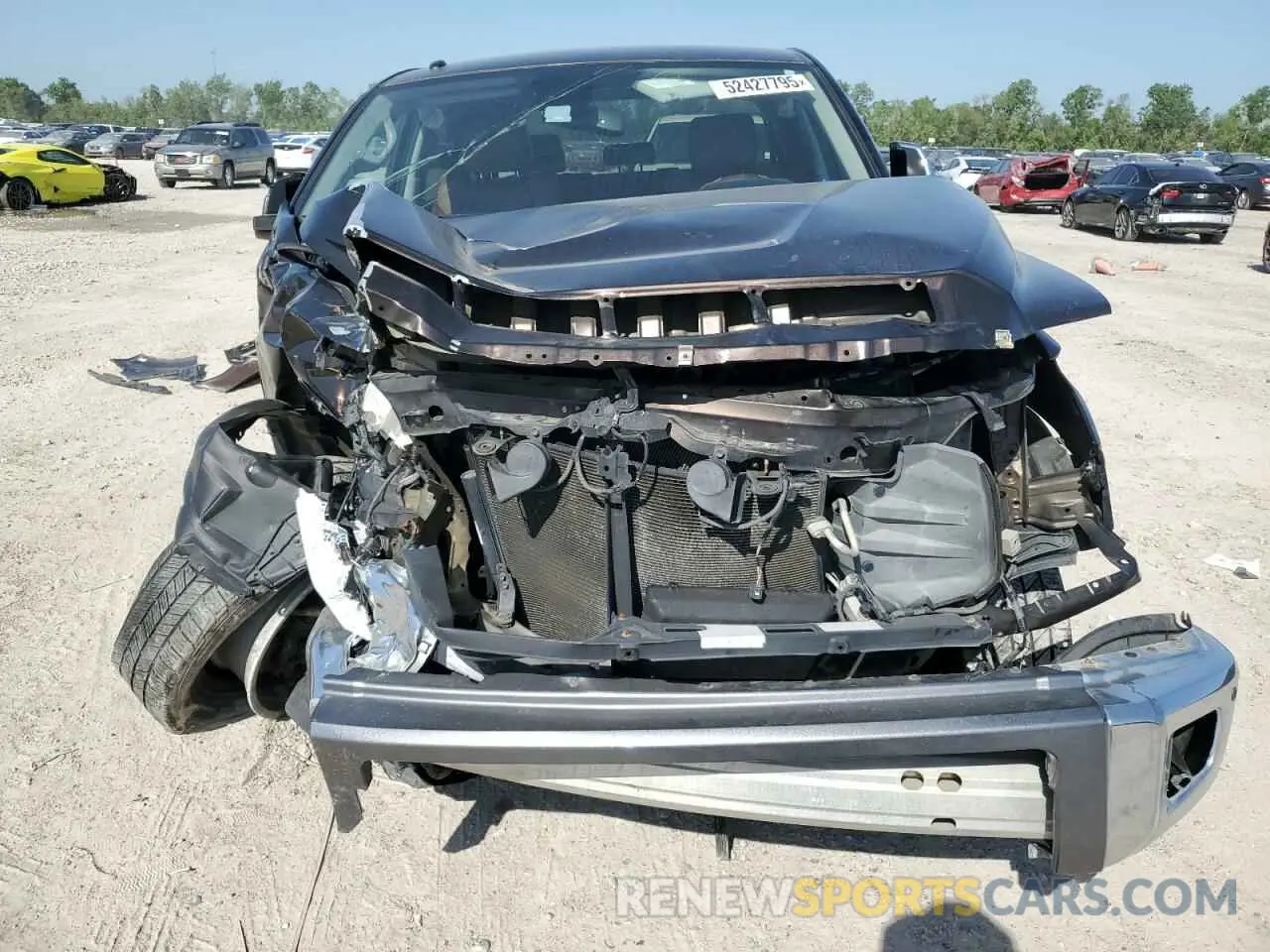 5 Photograph of a damaged car 5TFGY5F16KX248932 TOYOTA TUNDRA 2019