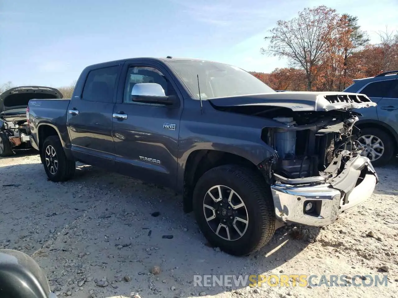 4 Фотография поврежденного автомобиля 5TFHY5F10KX851797 TOYOTA TUNDRA 2019