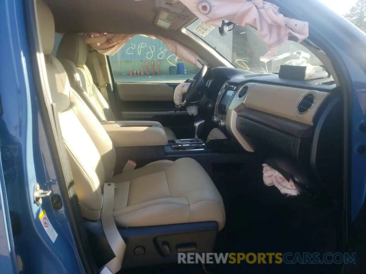 5 Photograph of a damaged car 5TFHY5F11KX846656 TOYOTA TUNDRA 2019