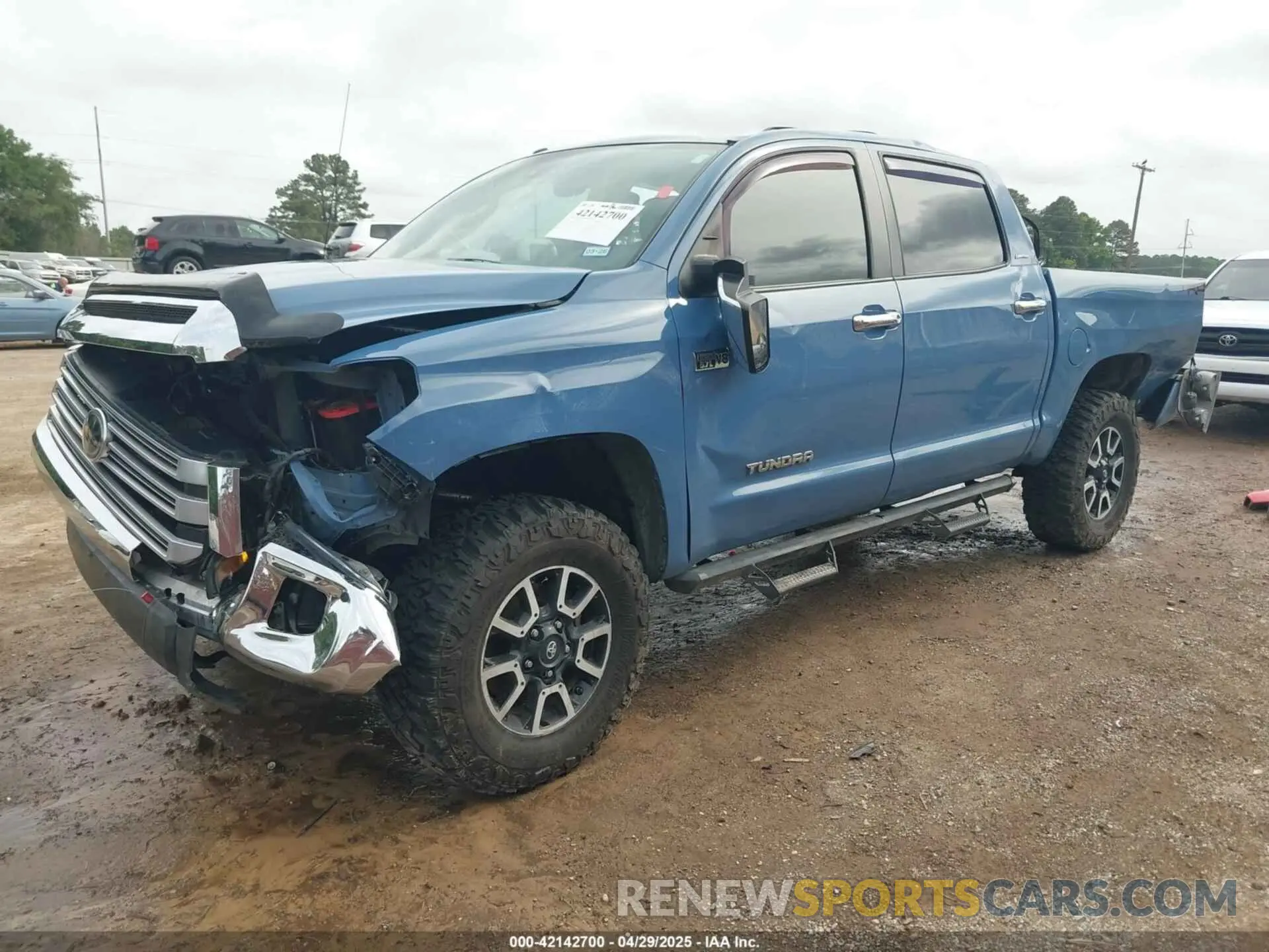 2 Фотография поврежденного автомобиля 5TFHY5F11KX854059 TOYOTA TUNDRA 2019