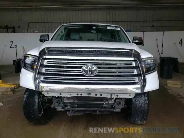 5 Фотография поврежденного автомобиля 5TFHY5F12KX777685 TOYOTA TUNDRA 2019