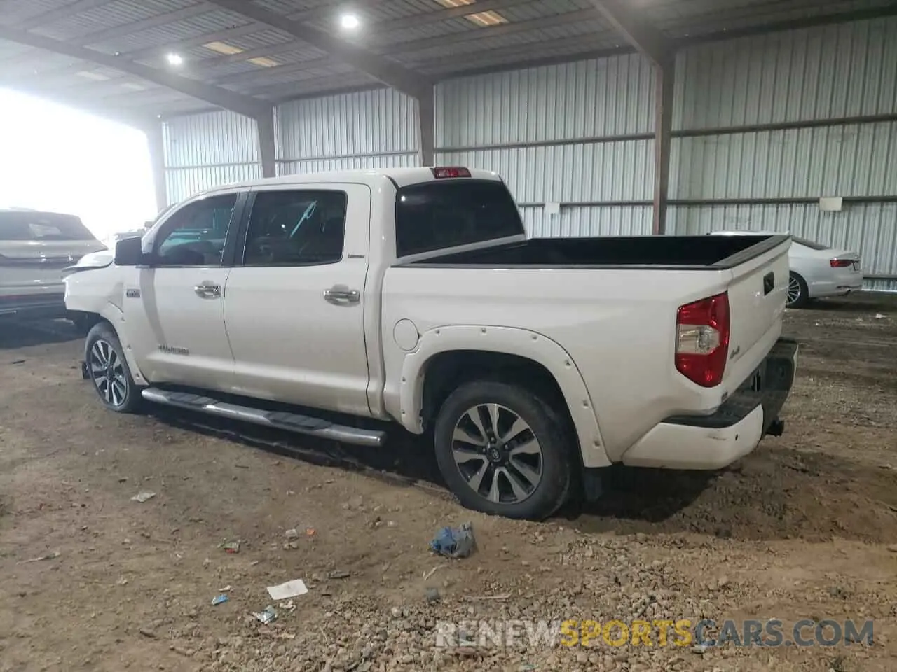 2 Photograph of a damaged car 5TFHY5F15KX791256 TOYOTA TUNDRA 2019