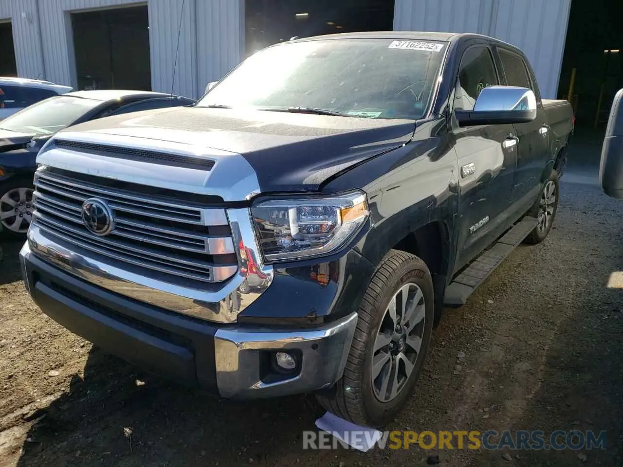 2 Photograph of a damaged car 5TFHY5F17KX825892 TOYOTA TUNDRA 2019