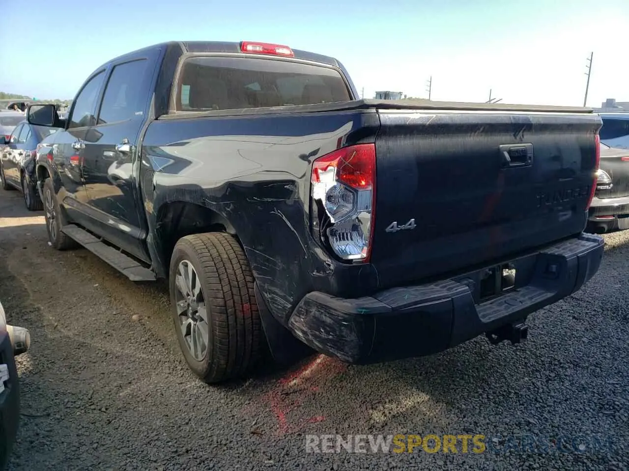 3 Photograph of a damaged car 5TFHY5F17KX825892 TOYOTA TUNDRA 2019