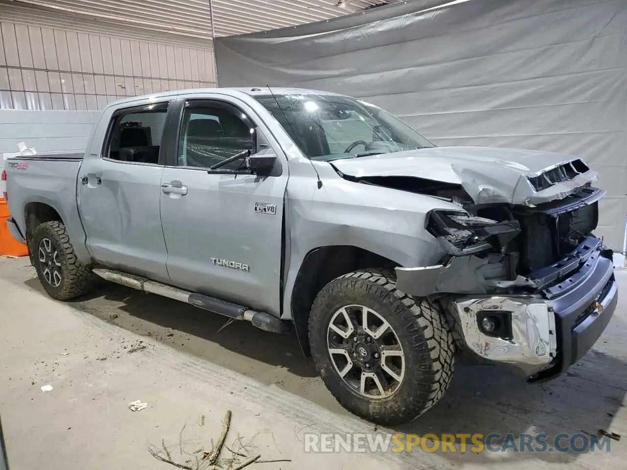 4 Photograph of a damaged car 5TFHY5F18KX783359 TOYOTA TUNDRA 2019