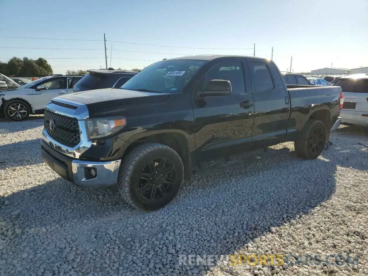 1 Photograph of a damaged car 5TFRM5F11KX136995 TOYOTA TUNDRA 2019
