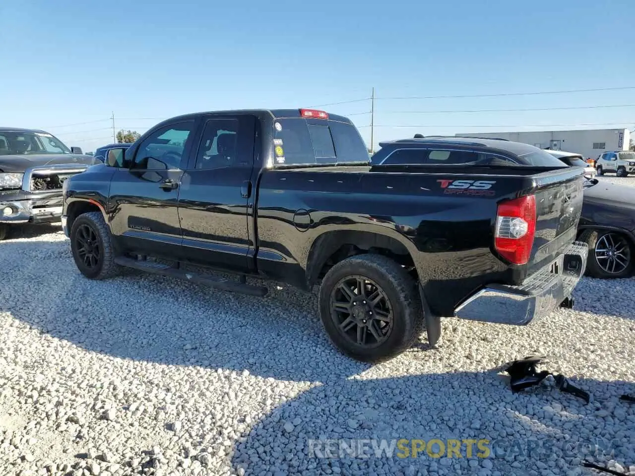 2 Photograph of a damaged car 5TFRM5F11KX136995 TOYOTA TUNDRA 2019