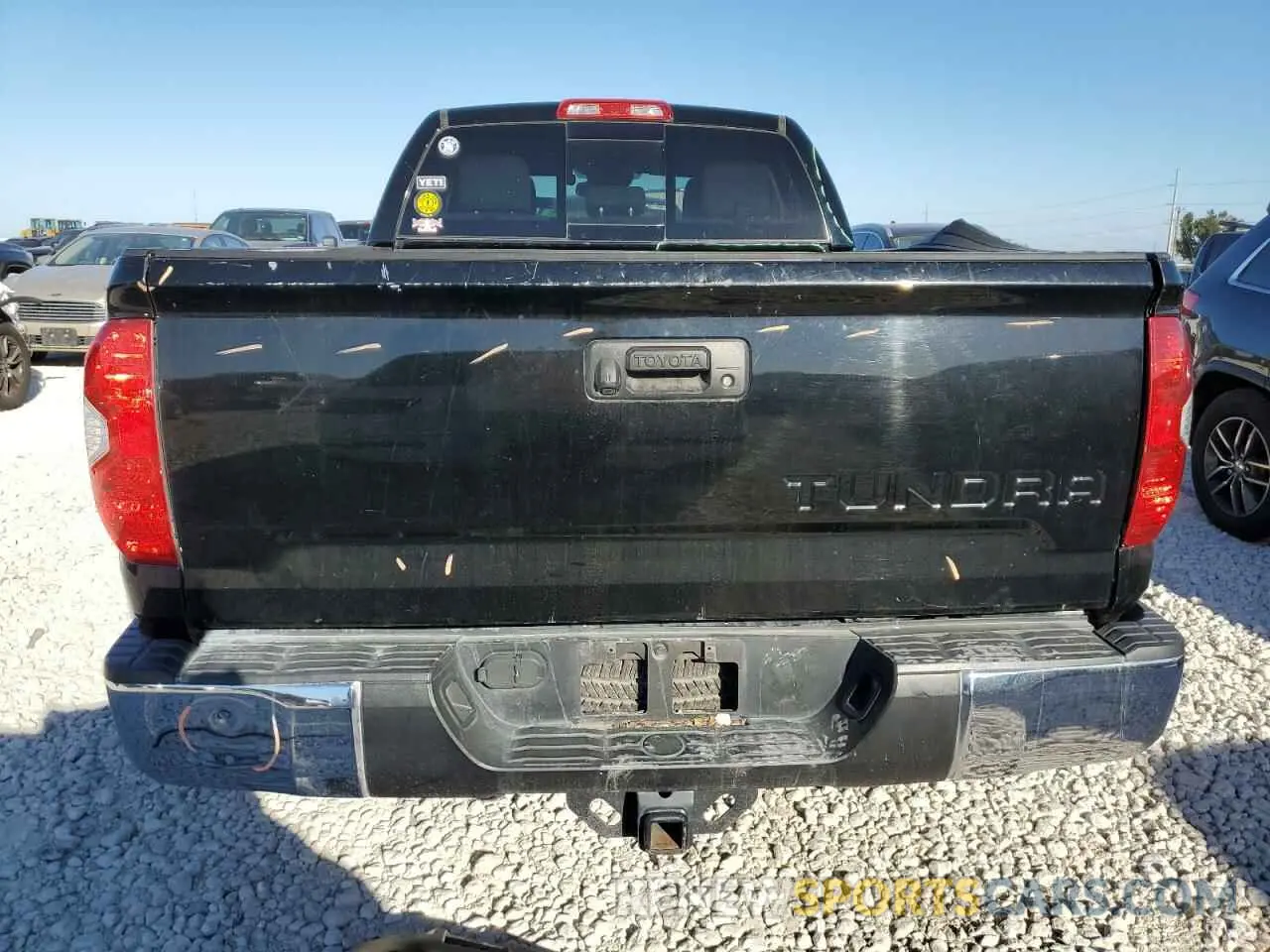 6 Photograph of a damaged car 5TFRM5F11KX136995 TOYOTA TUNDRA 2019