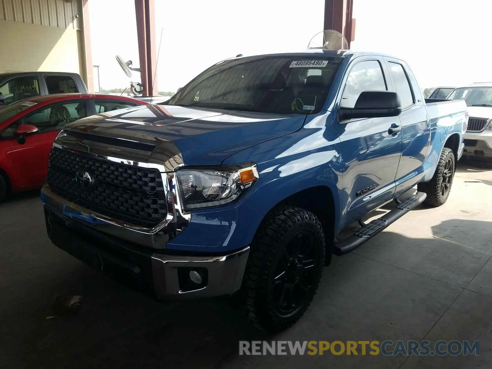 2 Photograph of a damaged car 5TFRM5F11KX144689 TOYOTA TUNDRA 2019