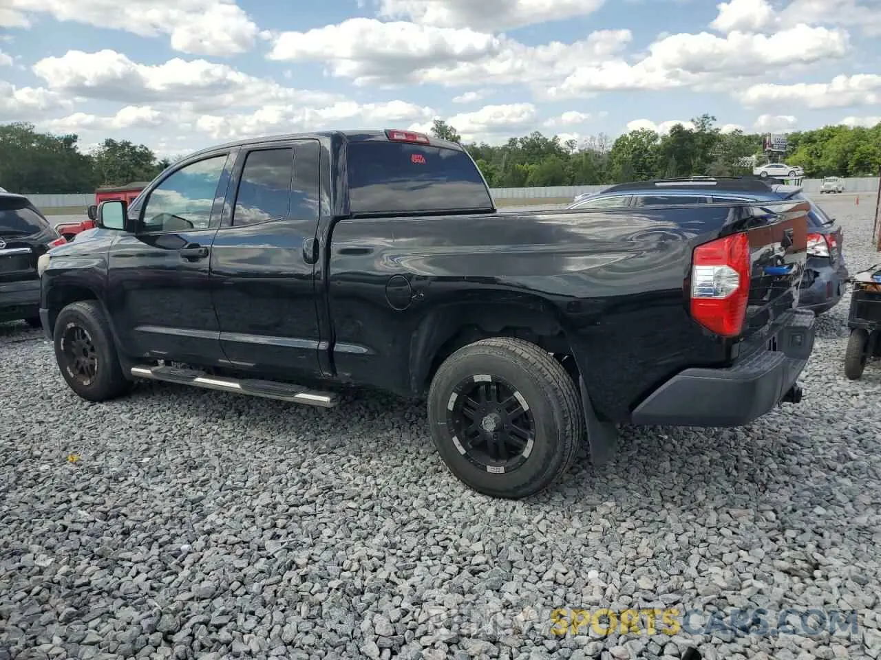 2 Photograph of a damaged car 5TFRM5F15KX141245 TOYOTA TUNDRA 2019