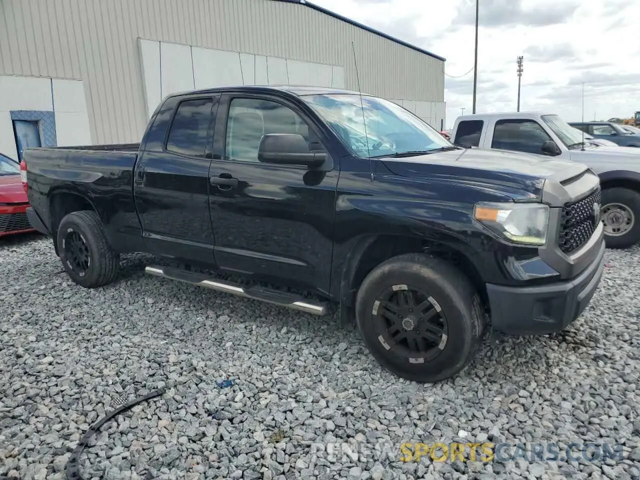 4 Photograph of a damaged car 5TFRM5F15KX141245 TOYOTA TUNDRA 2019