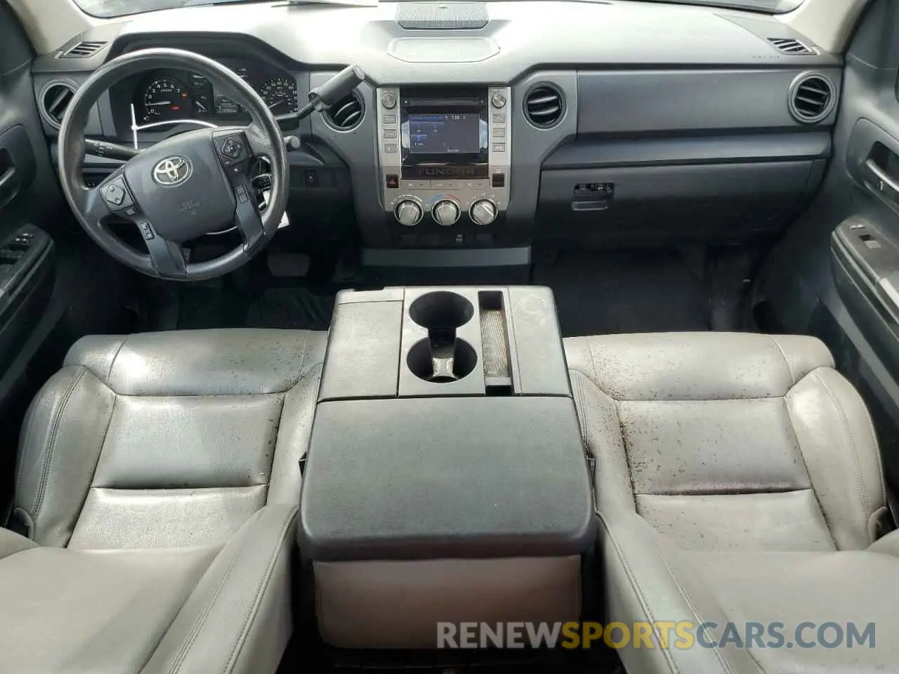 8 Photograph of a damaged car 5TFRM5F15KX141245 TOYOTA TUNDRA 2019