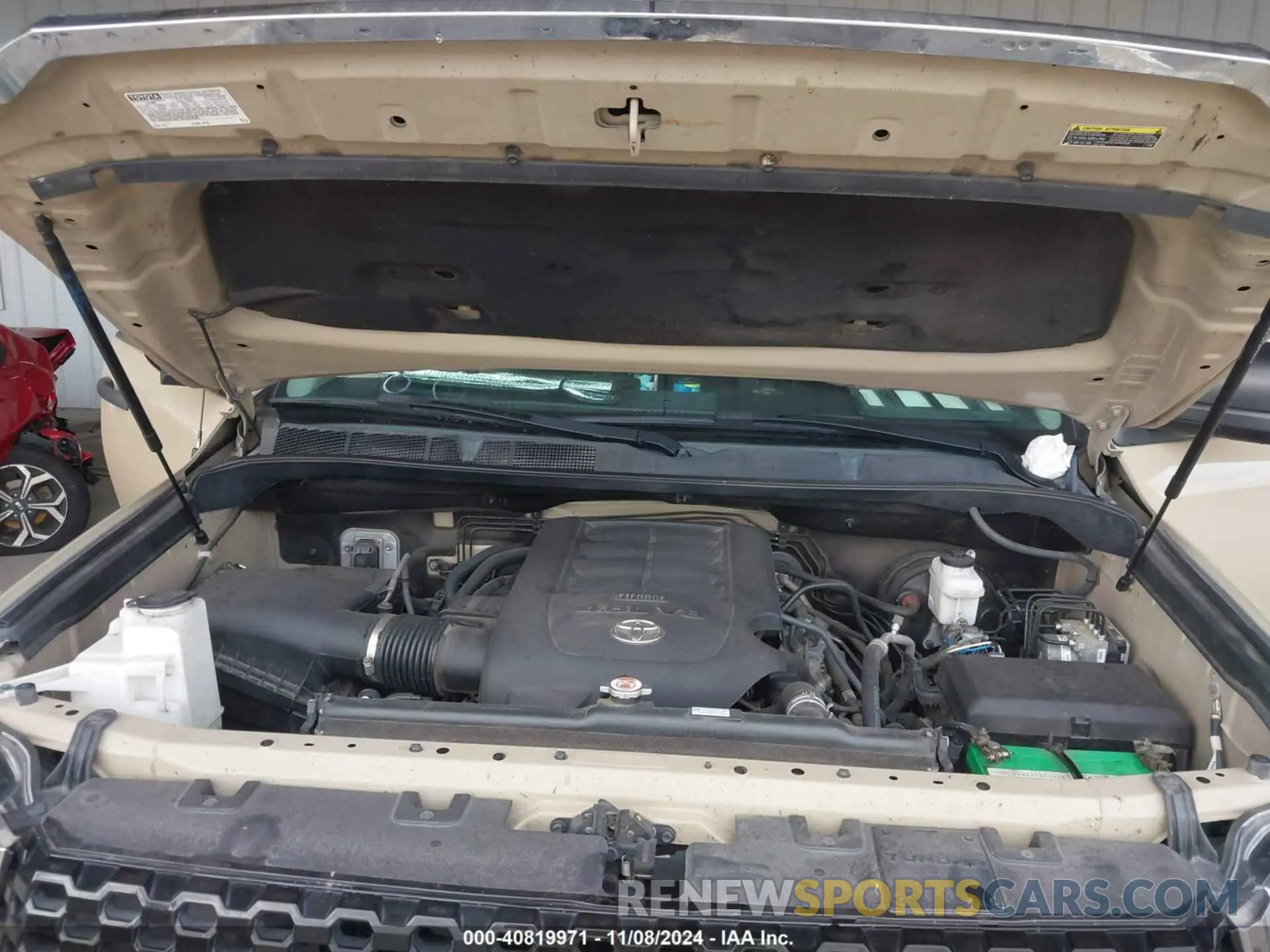 10 Photograph of a damaged car 5TFRM5F17KX142350 TOYOTA TUNDRA 2019