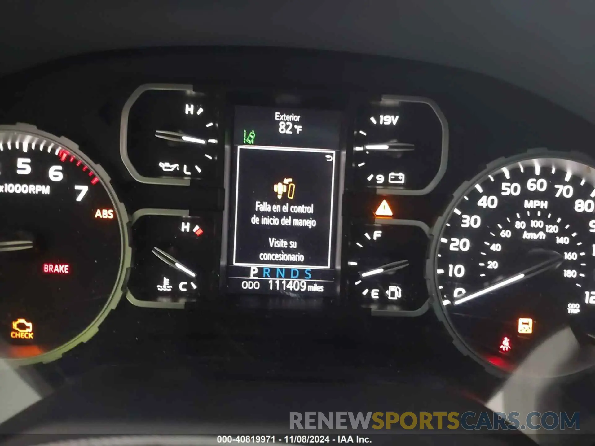 7 Photograph of a damaged car 5TFRM5F17KX142350 TOYOTA TUNDRA 2019