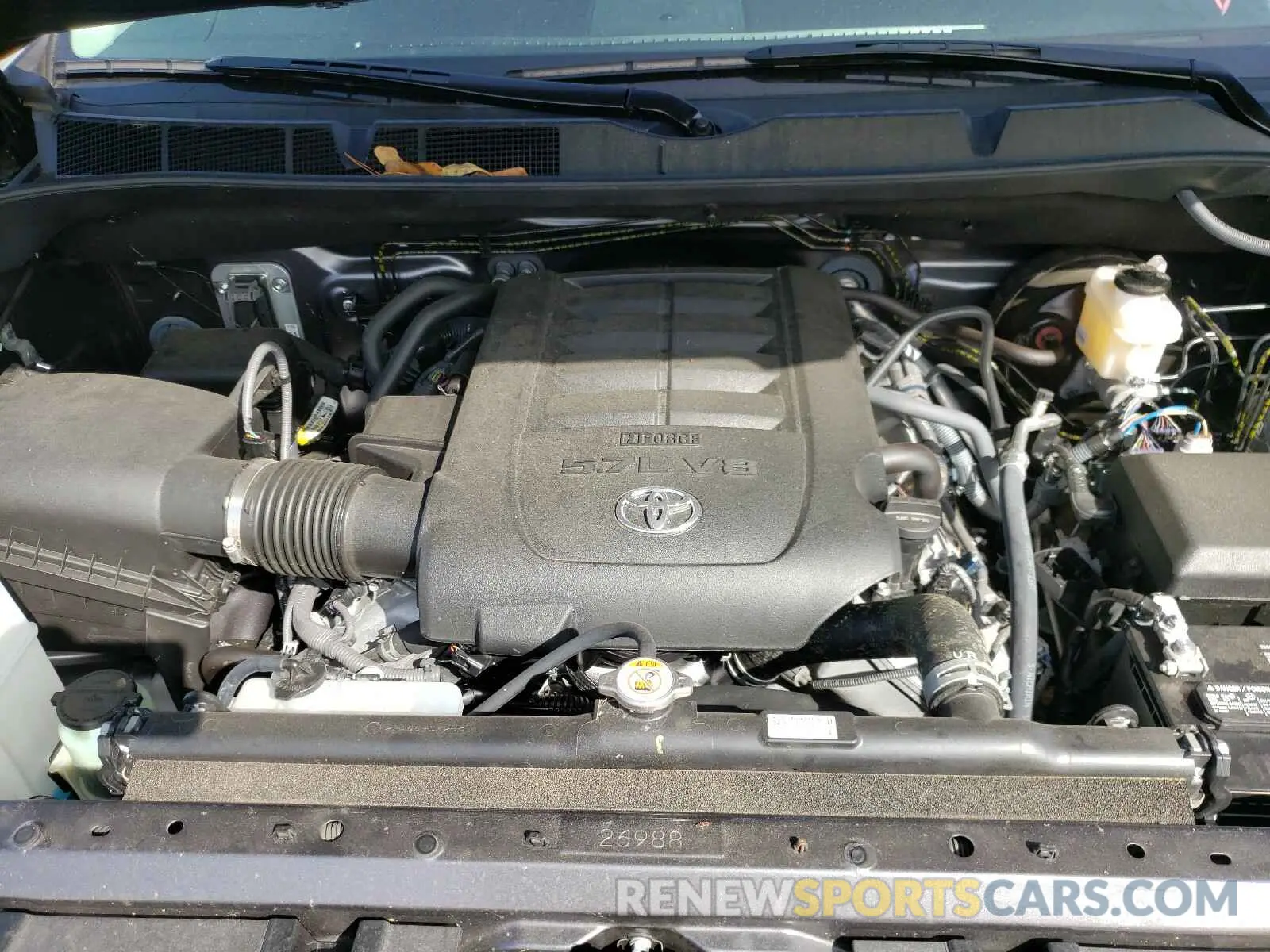 7 Photograph of a damaged car 5TFRY5F12KX255563 TOYOTA TUNDRA 2019