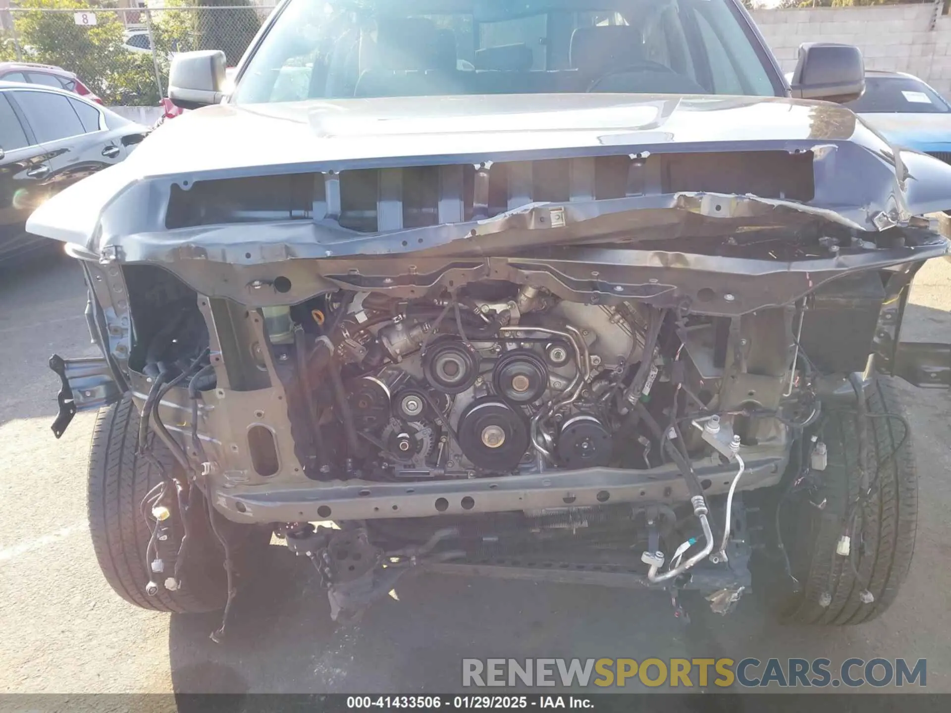 6 Photograph of a damaged car 5TFRY5F17KX251217 TOYOTA TUNDRA 2019
