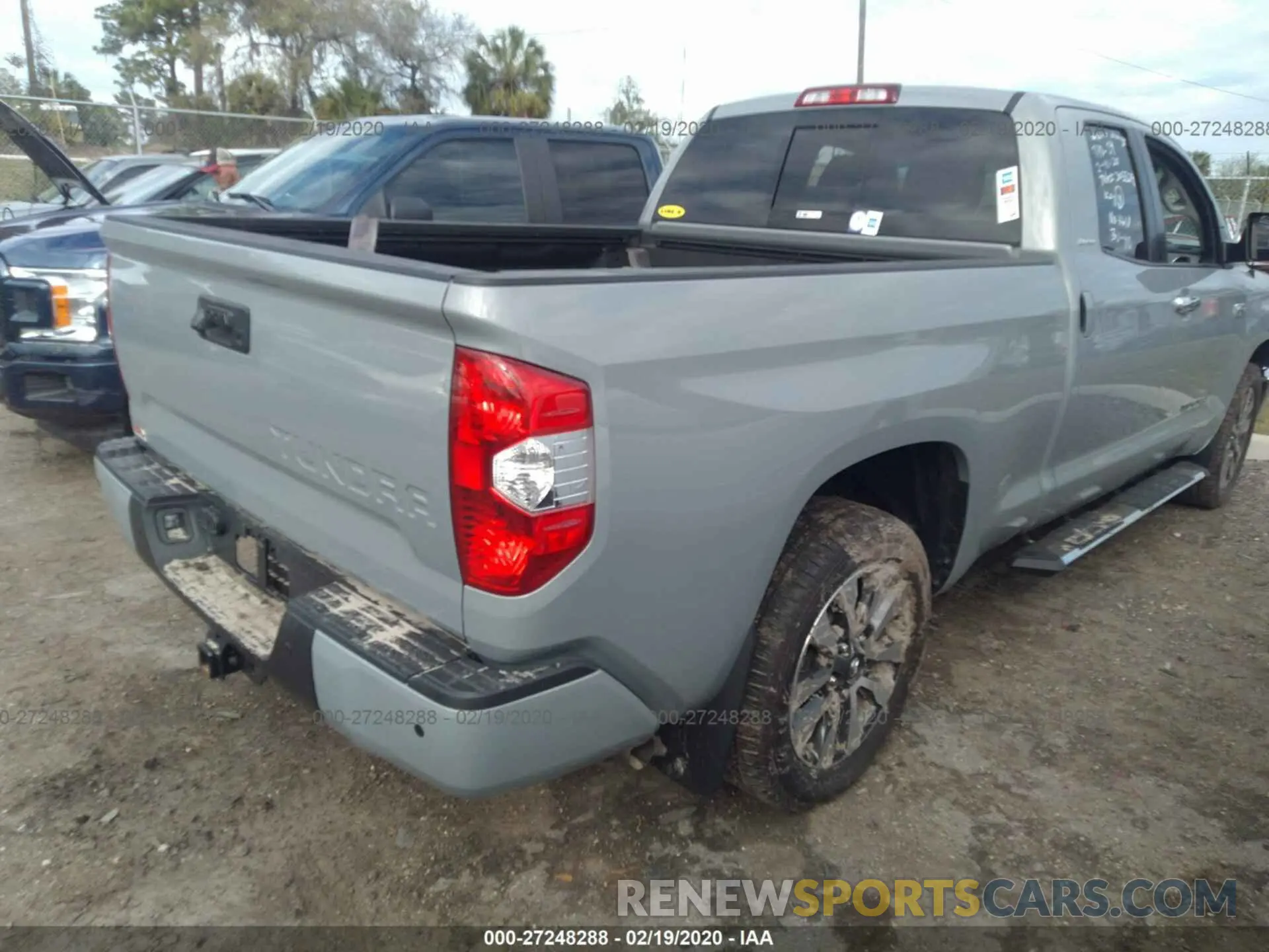 4 Photograph of a damaged car 5TFSY5F10KX247818 TOYOTA TUNDRA 2019