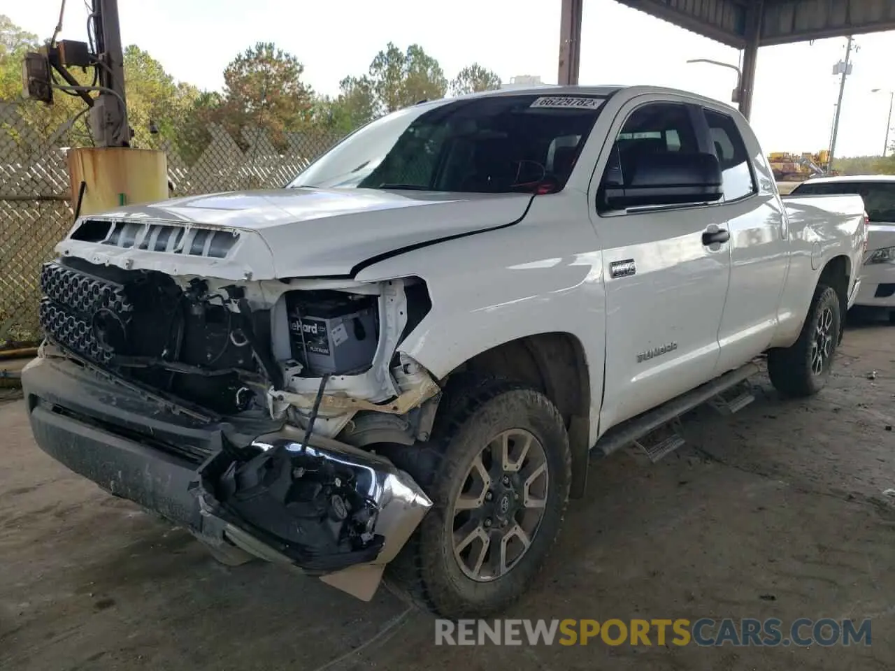 2 Photograph of a damaged car 5TFUW5F1XKX849480 TOYOTA TUNDRA 2019