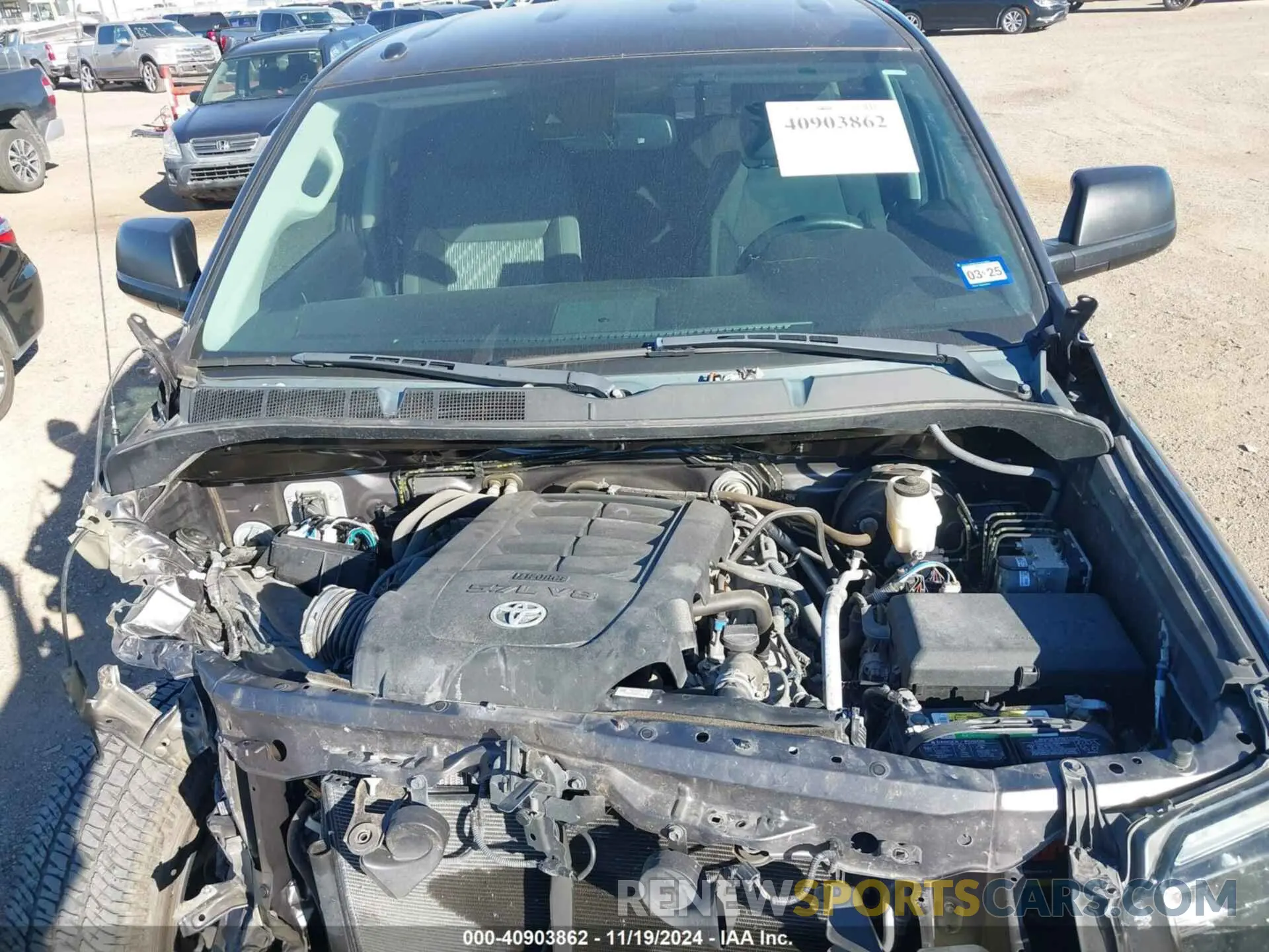 10 Фотография поврежденного автомобиля 5TFUY5F18KX789791 TOYOTA TUNDRA 2019