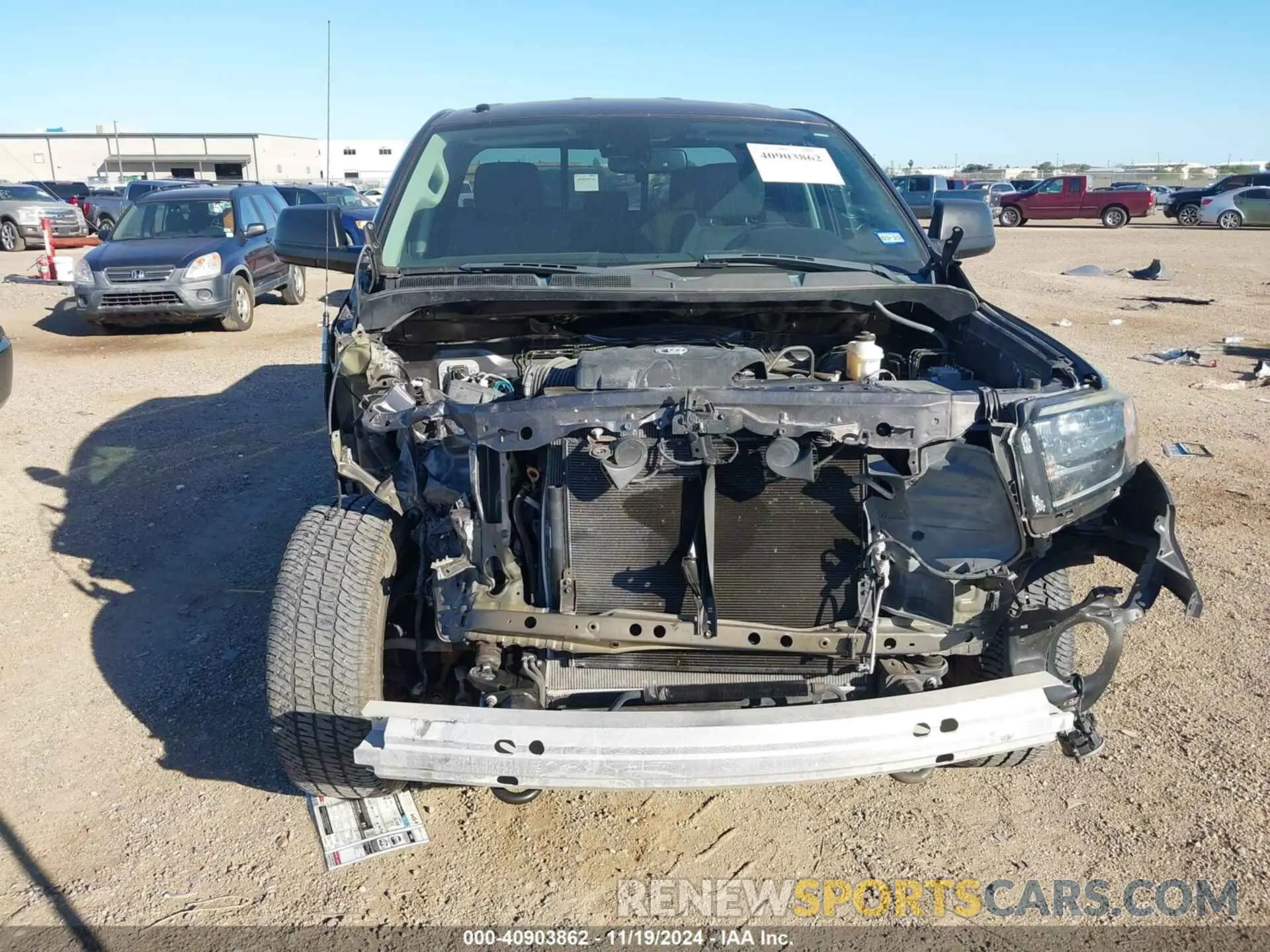 13 Фотография поврежденного автомобиля 5TFUY5F18KX789791 TOYOTA TUNDRA 2019