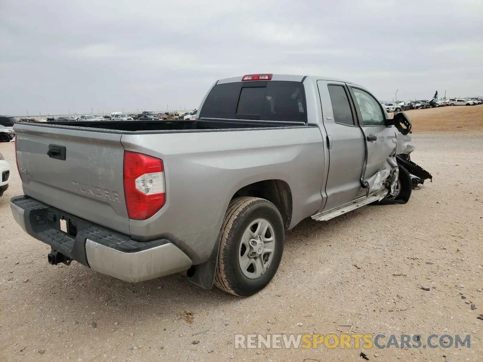 4 Photograph of a damaged car 5TFUY5F1XKX808261 TOYOTA TUNDRA 2019