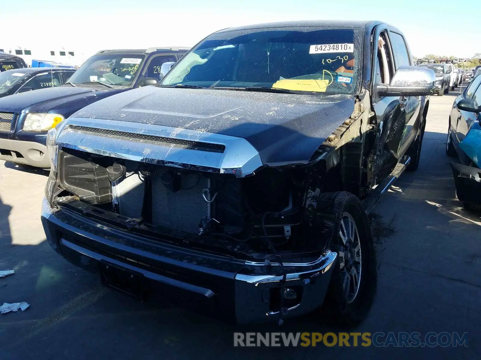2 Photograph of a damaged car 5TFAY5F10LX941048 TOYOTA TUNDRA 2020