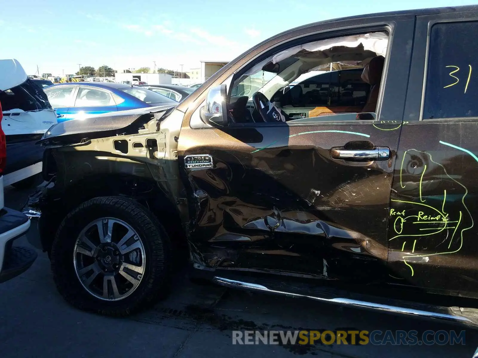 9 Photograph of a damaged car 5TFAY5F10LX941048 TOYOTA TUNDRA 2020