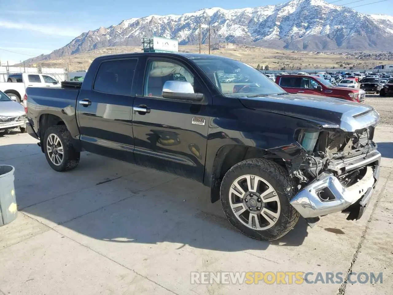 4 Фотография поврежденного автомобиля 5TFAY5F11LX883080 TOYOTA TUNDRA 2020