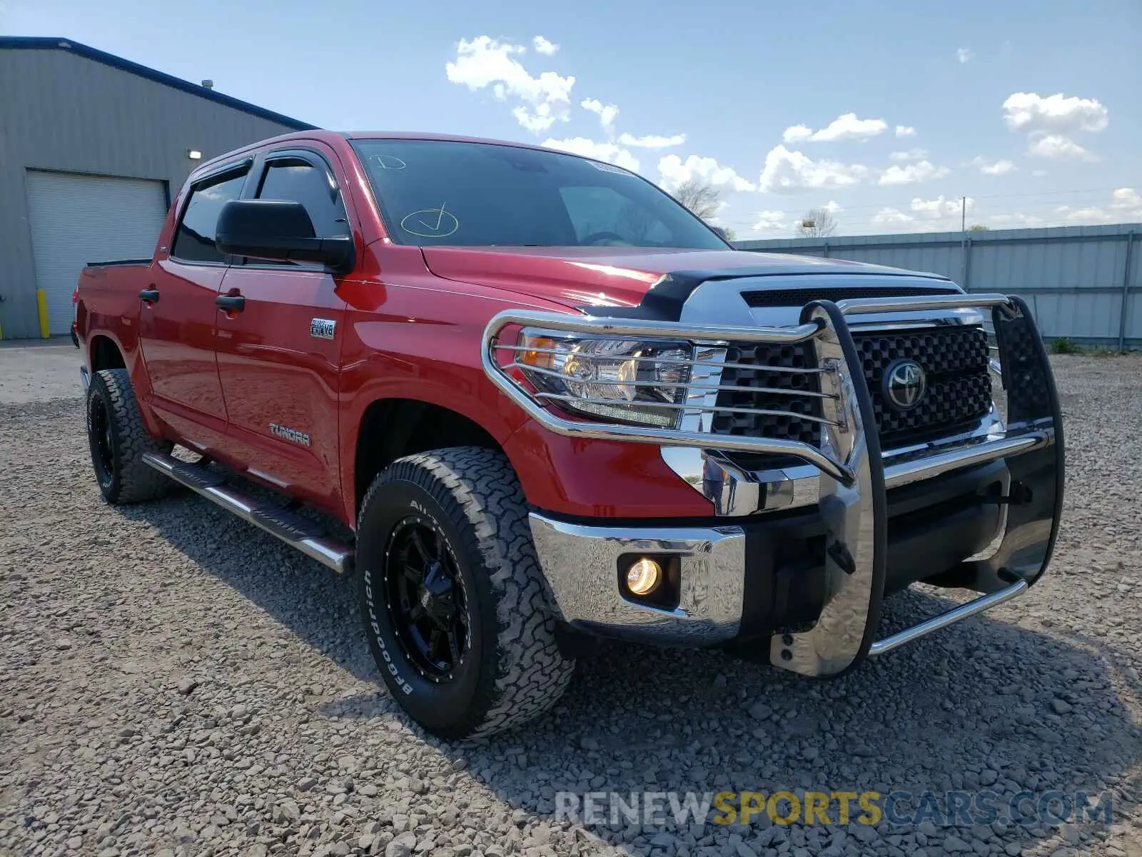 1 Photograph of a damaged car 5TFDY5F10LX878871 TOYOTA TUNDRA 2020