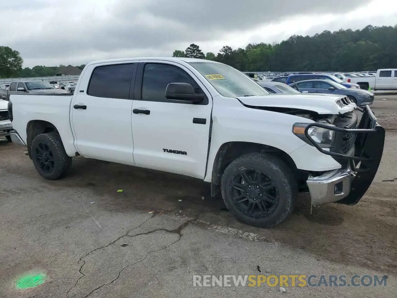 4 Photograph of a damaged car 5TFDY5F11LX887868 TOYOTA TUNDRA 2020