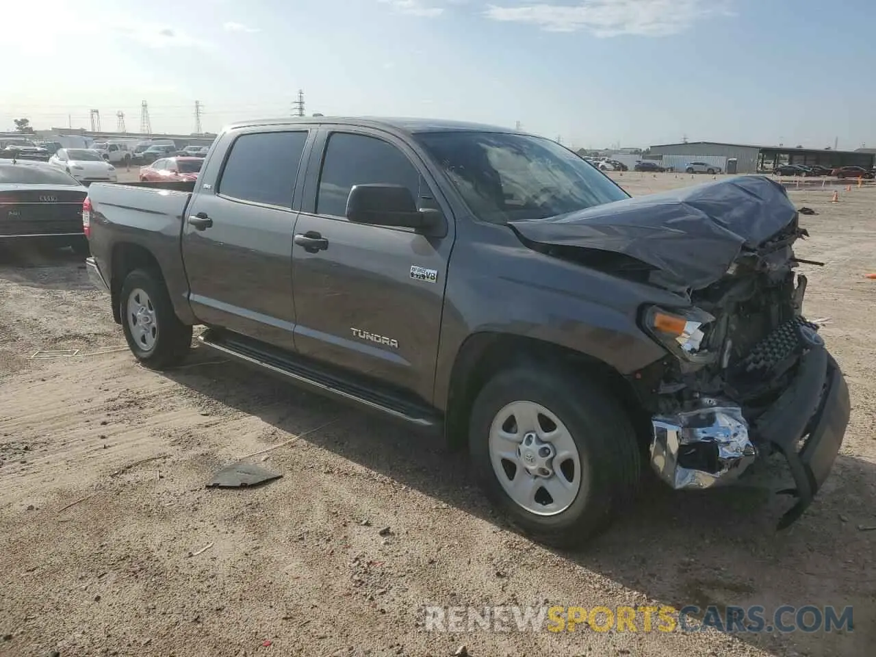 4 Photograph of a damaged car 5TFDY5F11LX949267 TOYOTA TUNDRA 2020