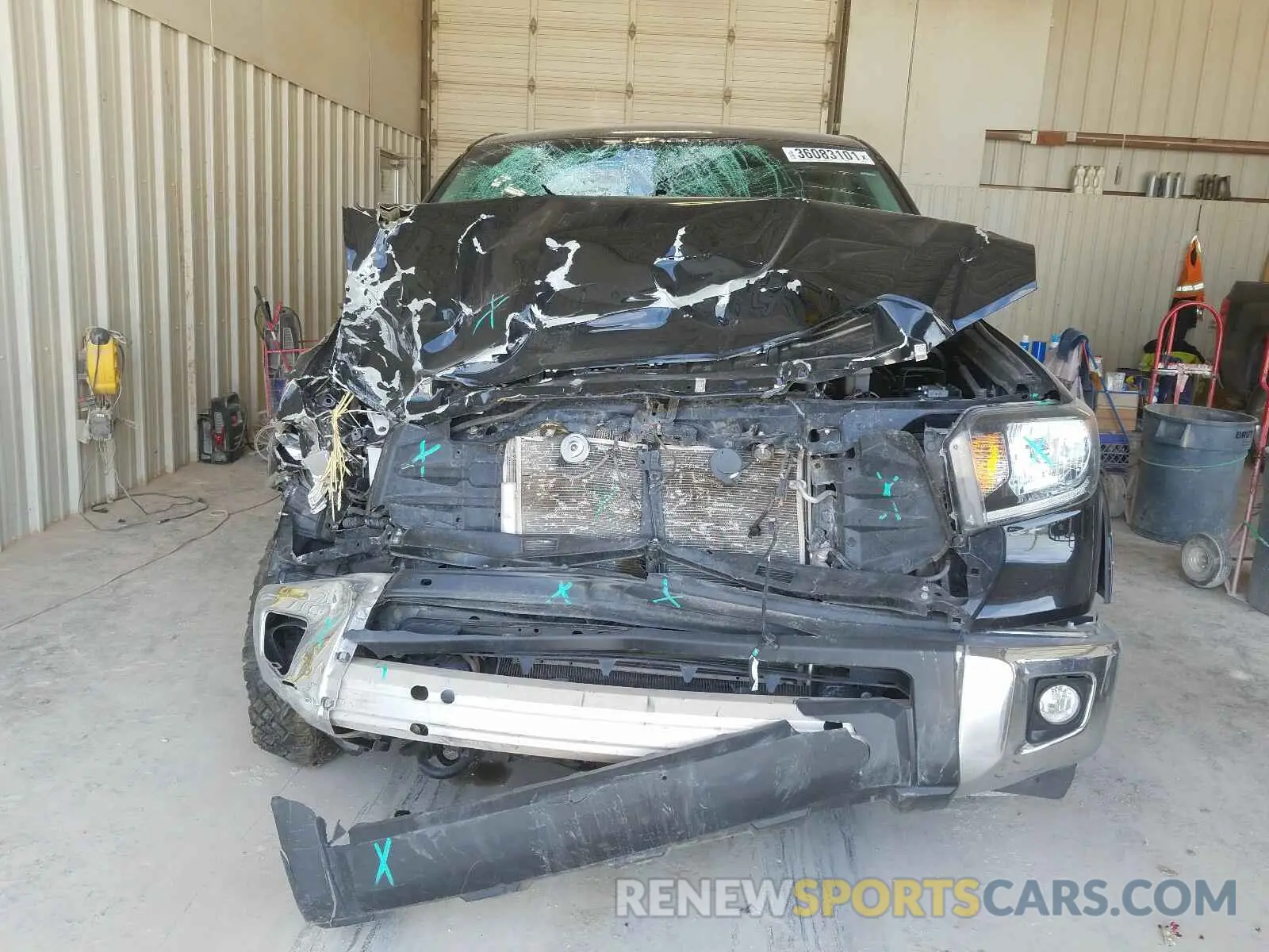 9 Photograph of a damaged car 5TFDY5F12LX884705 TOYOTA TUNDRA 2020