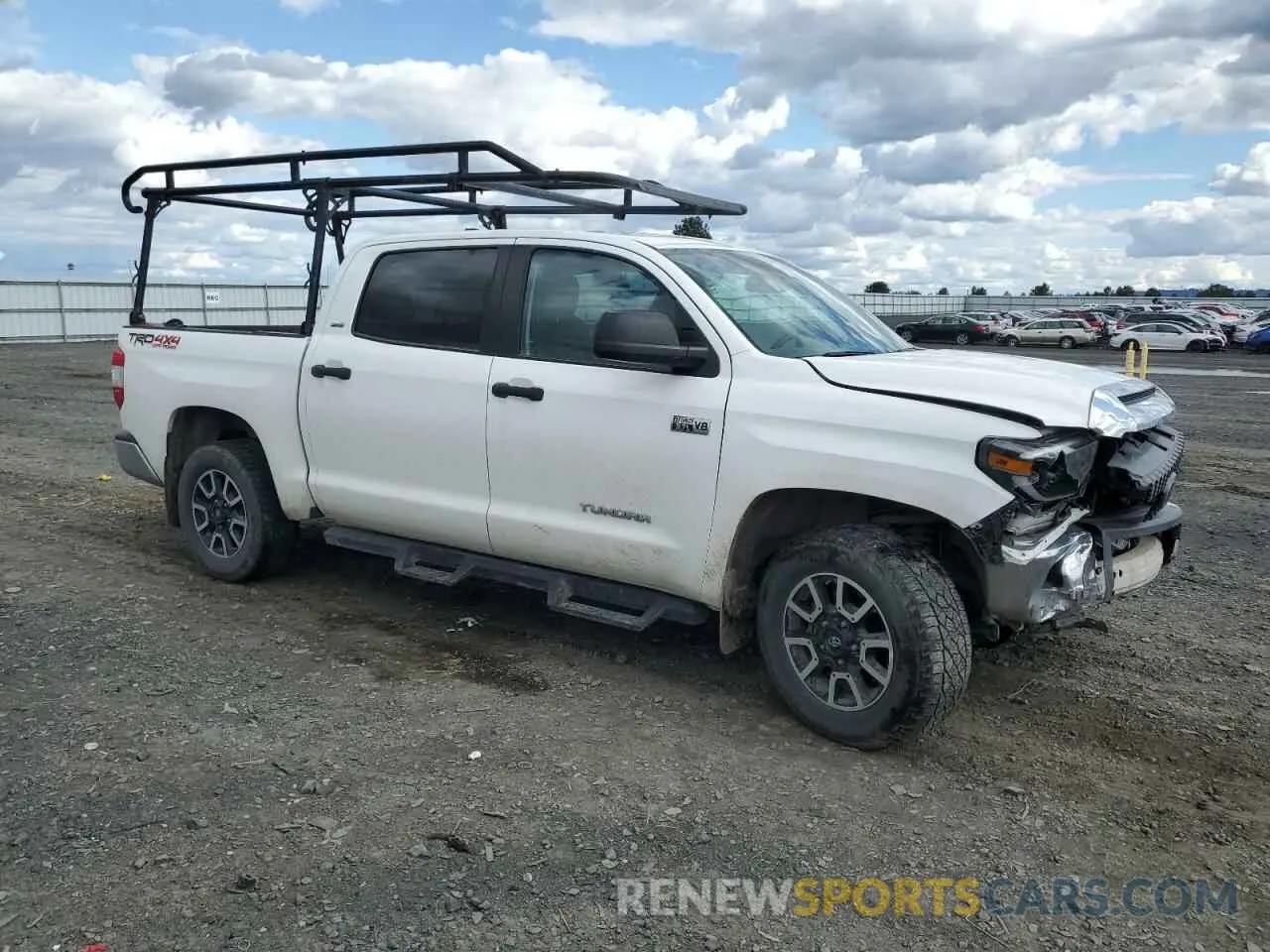 4 Фотография поврежденного автомобиля 5TFDY5F12LX955028 TOYOTA TUNDRA 2020