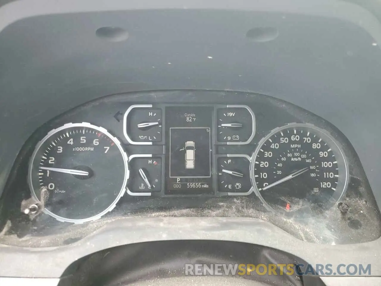 9 Фотография поврежденного автомобиля 5TFDY5F12LX955028 TOYOTA TUNDRA 2020