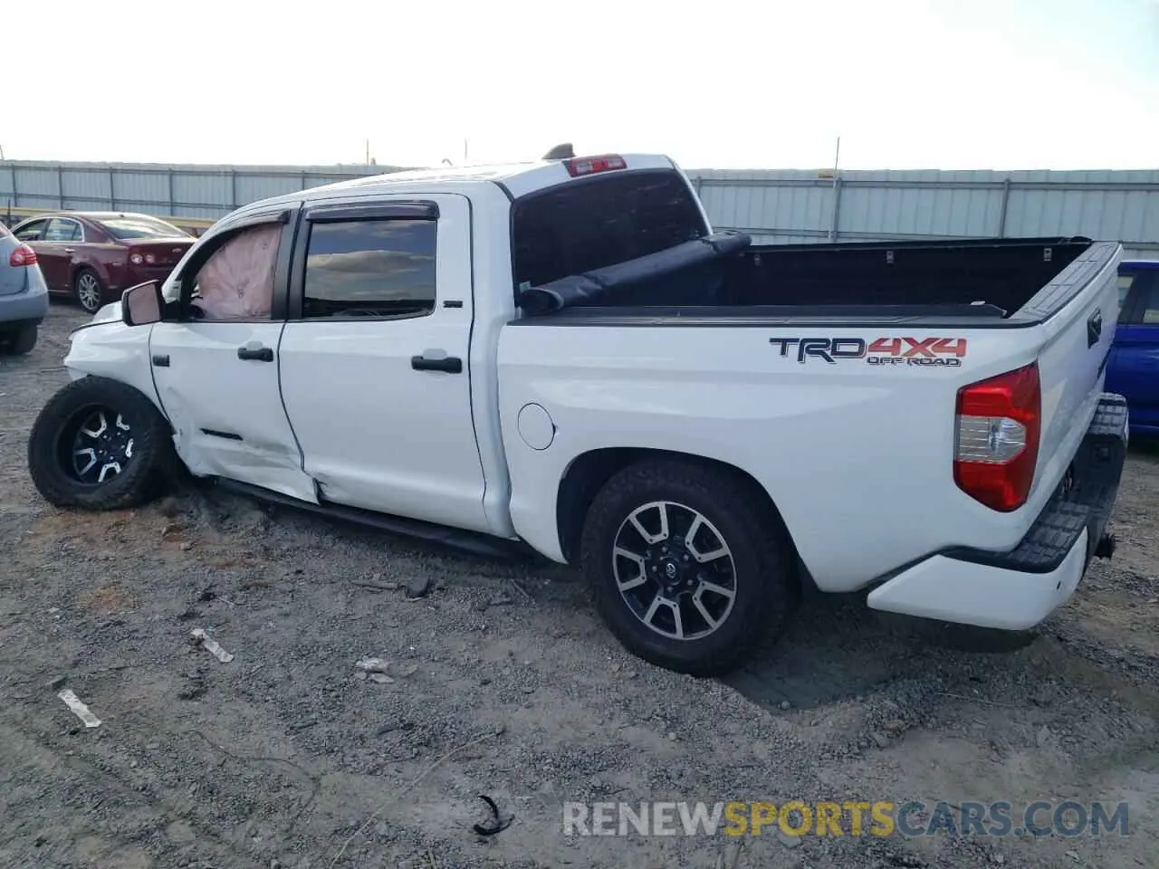 2 Photograph of a damaged car 5TFDY5F14LX954494 TOYOTA TUNDRA 2020