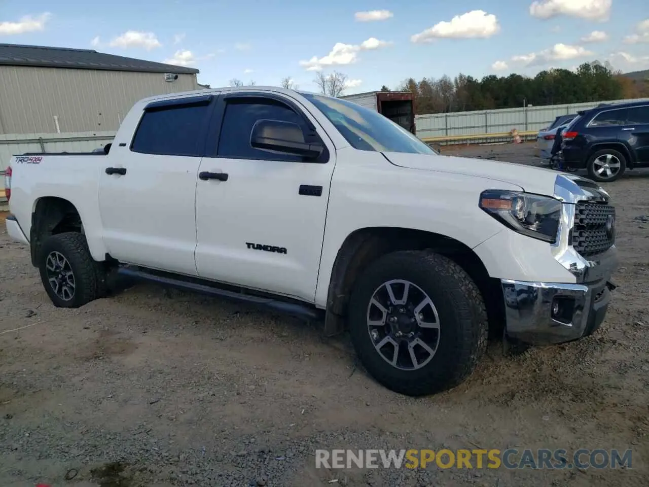 4 Photograph of a damaged car 5TFDY5F14LX954494 TOYOTA TUNDRA 2020