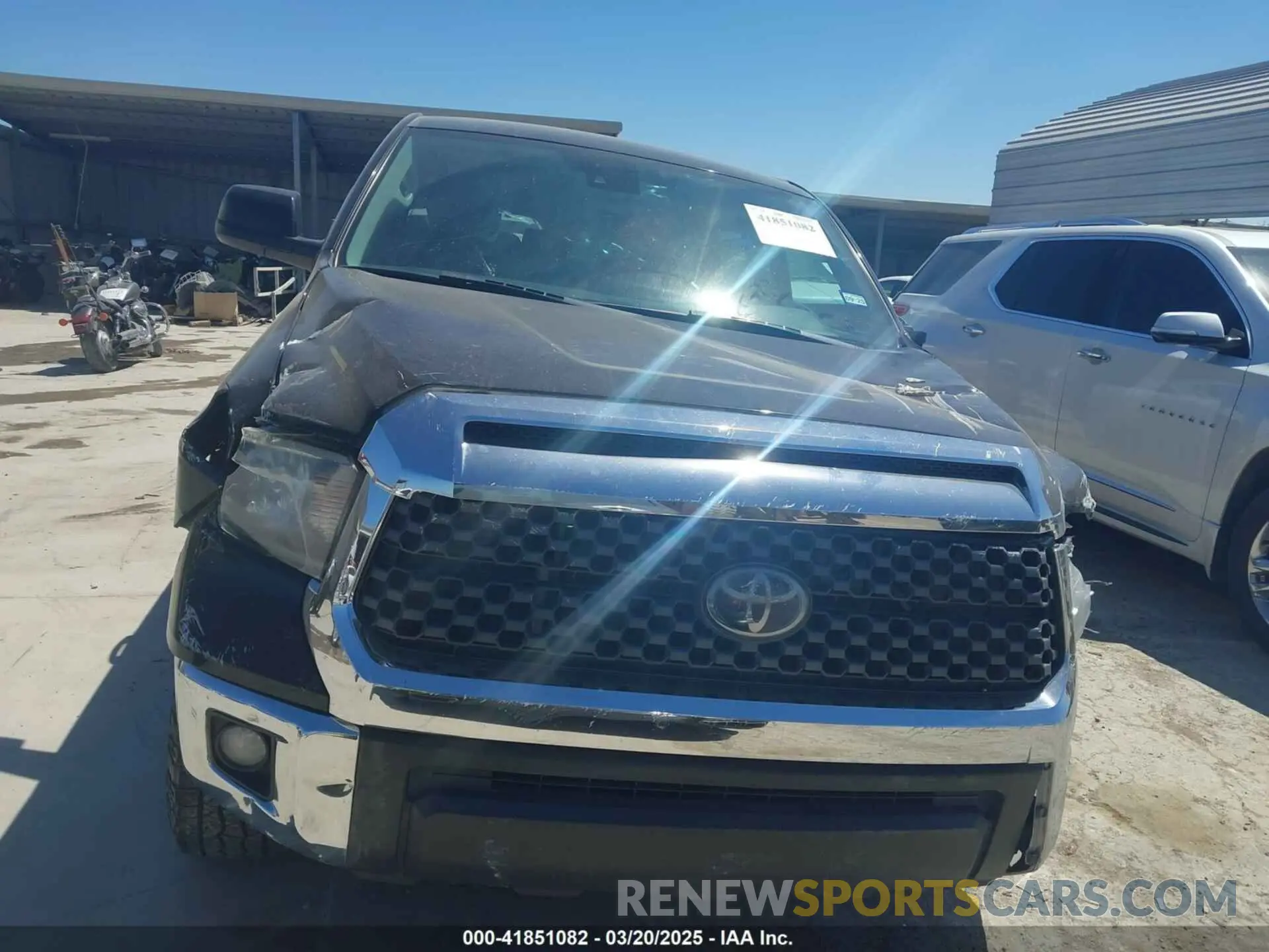 12 Photograph of a damaged car 5TFDY5F15LX908821 TOYOTA TUNDRA 2020